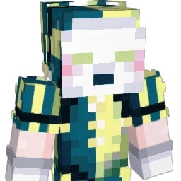 Blisseach Minecraft avatar bust