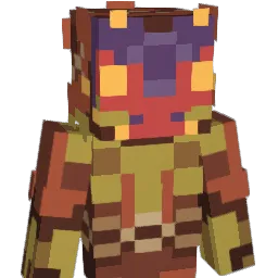 Blizzilla Minecraft avatar bust