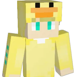 Blobbokoning Minecraft avatar bust