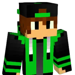 Blocdeglace Minecraft avatar bust