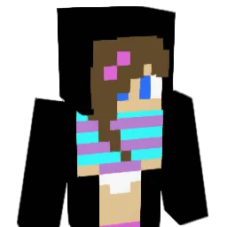 Blockgirl81 Minecraft avatar bust
