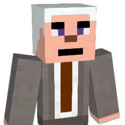 Blodaks Minecraft avatar bust