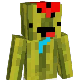 Blodj Minecraft avatar bust