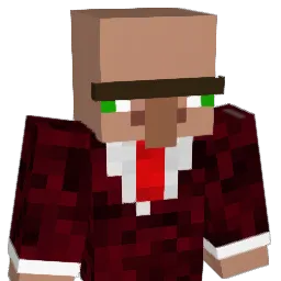 Blokken Minecraft avatar bust