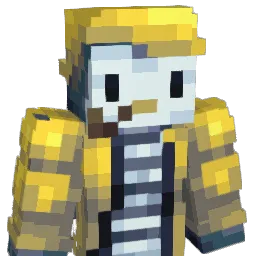 BlondPinguin Minecraft avatar bust