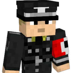 Blondmoon Minecraft avatar bust