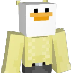 Blongus Minecraft avatar bust