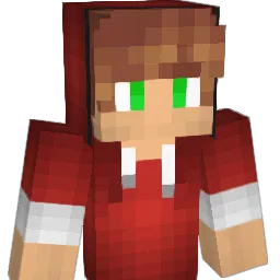 BloodyMan Minecraft avatar bust