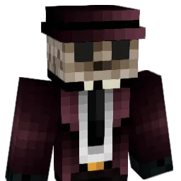 BloodySaki Minecraft avatar bust