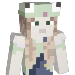 Bloopxox Minecraft avatar bust