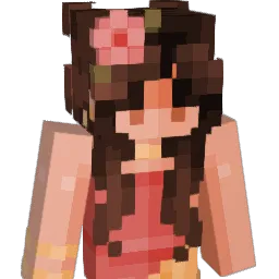 Blooue Minecraft avatar bust