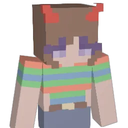 Blopie Minecraft avatar bust