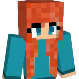 Blorpina Minecraft avatar bust