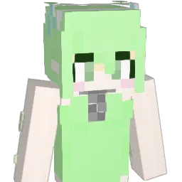 Blossa Minecraft avatar bust