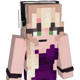 BlossomCries Minecraft avatar bust