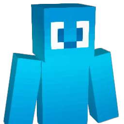 Blu1214 Minecraft avatar bust