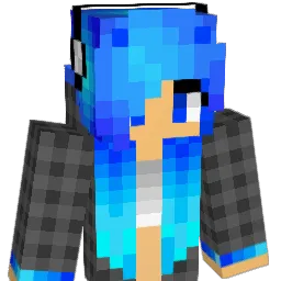 BluFox13 Minecraft avatar bust