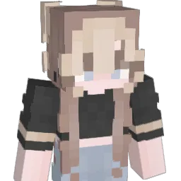 BluGoku Minecraft avatar bust