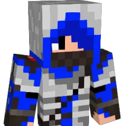 BluHornet Minecraft avatar bust