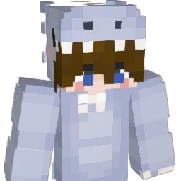 BluLoveU Minecraft avatar bust