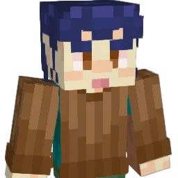 BlubWitch Minecraft avatar bust