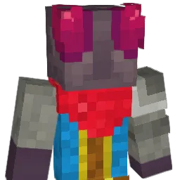 Blubby7272 Minecraft avatar bust