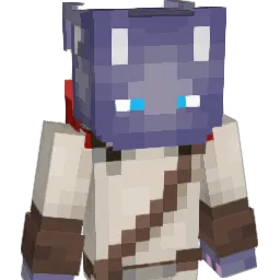 BluberryMonte Minecraft avatar bust