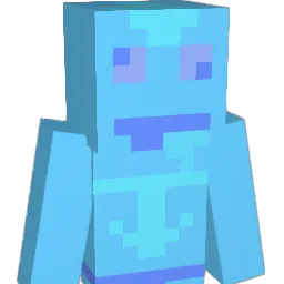 Blue2Noodle Minecraft avatar bust
