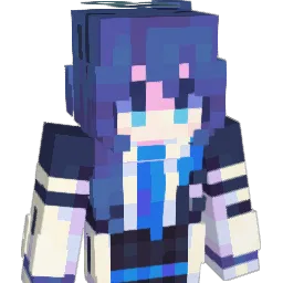BlueArchive_ Minecraft avatar bust