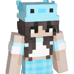 BlueAxolotl123j Minecraft avatar bust