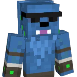 BlueBeastGAYming Minecraft avatar bust