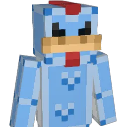BlueBekaw Minecraft avatar bust