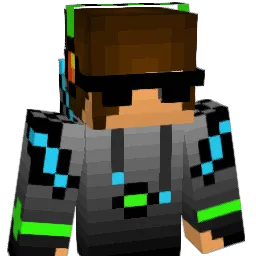 BlueBender Minecraft avatar bust