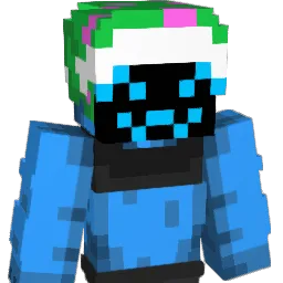 BlueBlobSleeps Minecraft avatar bust