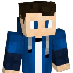 BlueBoltPlaysMC Minecraft avatar bust