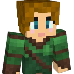 BlueBonBons Minecraft avatar bust