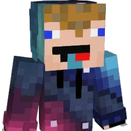 BlueCrille Minecraft avatar bust