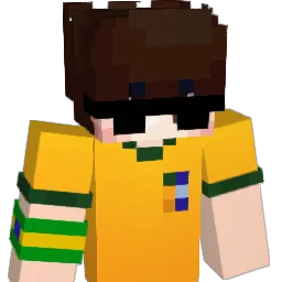 BlueDigits Minecraft avatar bust