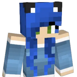 BlueDisaster Minecraft avatar bust