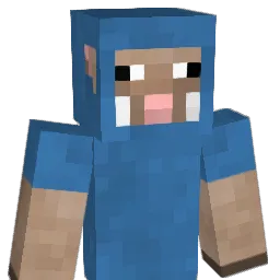 BlueFluffySheep Minecraft avatar bust