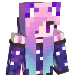 BlueFoxglove Minecraft avatar bust