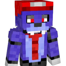 BlueFoxyGamerYT Minecraft avatar bust