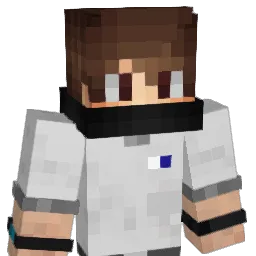 BlueGAI Minecraft avatar bust