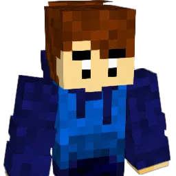 BlueGamerr Minecraft avatar bust