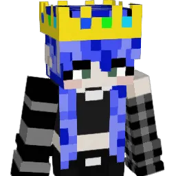 BlueHairGirl12 Minecraft avatar bust