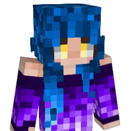 BlueIris2014 Minecraft avatar bust