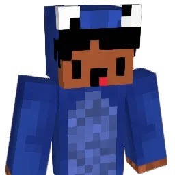 BlueMC Minecraft avatar bust