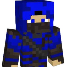 BlueNinjaPanther Minecraft avatar bust
