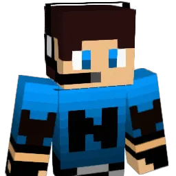 BlueNoir695 Minecraft avatar bust