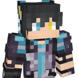 BlueNovie Minecraft avatar bust